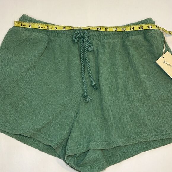 Universal Thread Womens Green High Rise Drawcord Pull on Lounge Shorts Size XXL - Picture 6 of 10